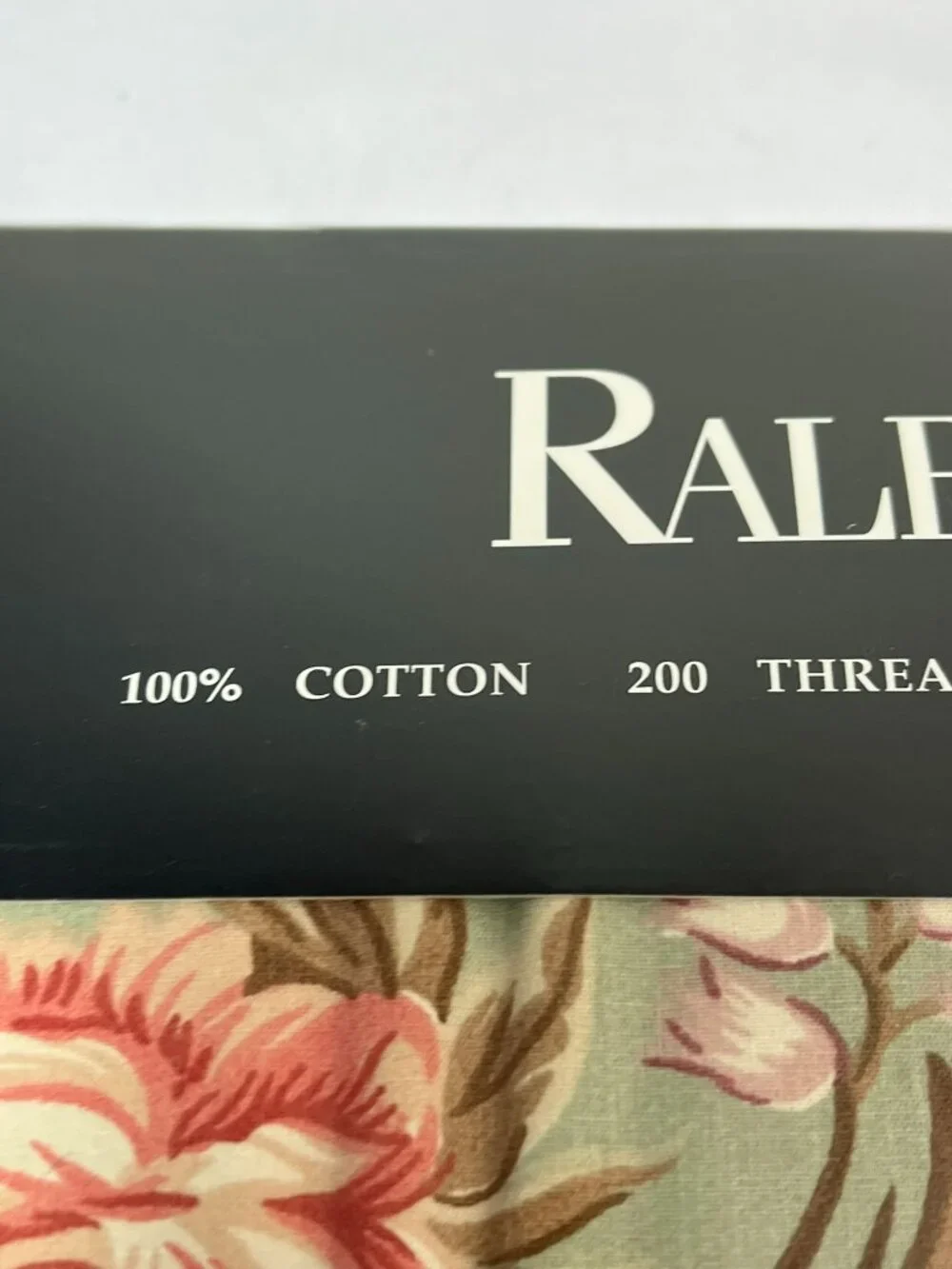 Ralph Lauren Twin Flat Sheet Charlotte IV Floral Sealed